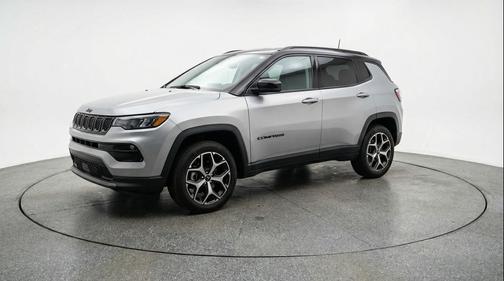 Silver Zynith Metallic Clearcoat 2025 Jeep Compass Limited