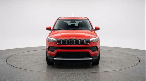 Red Hot Pearlcoat 2025 Jeep Compass Latitude