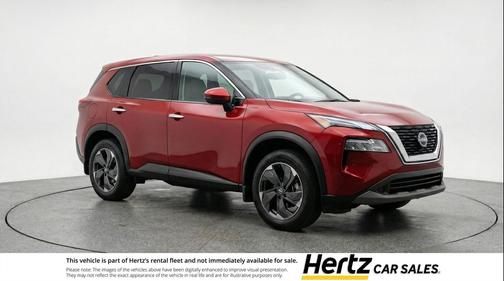 Scarlet Ember Tintcoat 2025 Nissan Rogue SV