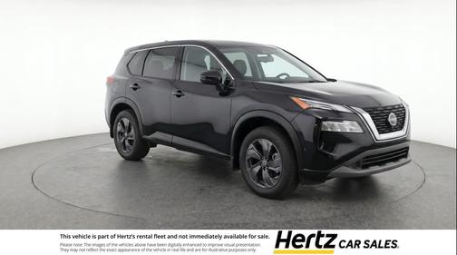 Super Black 2025 Nissan Rogue SV