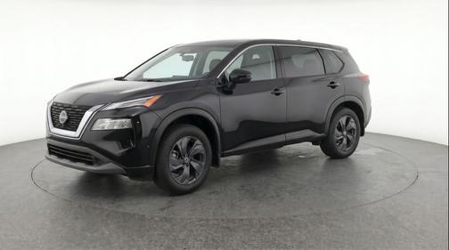 Super Black 2025 Nissan Rogue SV