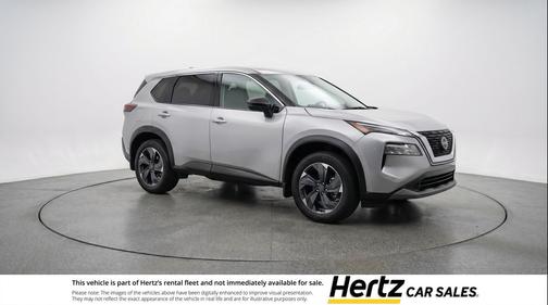 Brilliant Silver Metallic 2025 Nissan Rogue SV