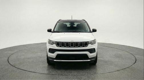 Bright White Clearcoat 2025 Jeep Compass Limited