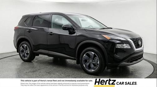 Super Black 2025 Nissan Rogue SV