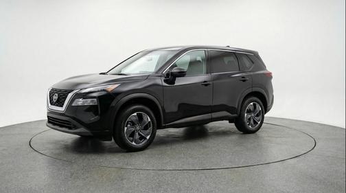 Super Black 2025 Nissan Rogue SV