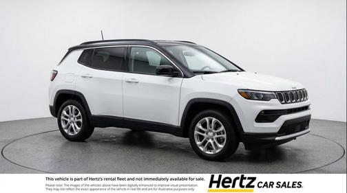 Bright White Clearcoat 2025 Jeep Compass Limited