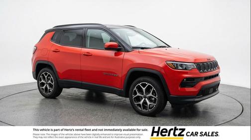 Red Hot Pearlcoat 2025 Jeep Compass Limited