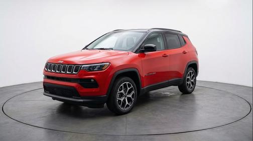 Red Hot Pearlcoat 2025 Jeep Compass Limited