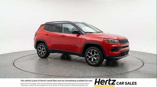 Red Hot Pearlcoat 2025 Jeep Compass Limited