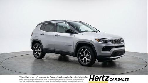 Silver Zynith Metallic Clearcoat 2025 Jeep Compass Limited