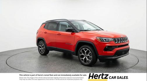 Red Hot Pearlcoat 2025 Jeep Compass Limited