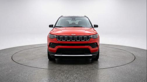 Red Hot Pearlcoat 2025 Jeep Compass Limited