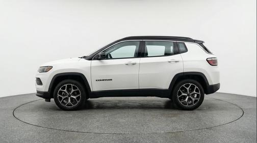 Bright White Clearcoat 2025 Jeep Compass Limited
