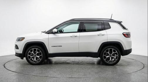 Bright White Clearcoat 2025 Jeep Compass Limited