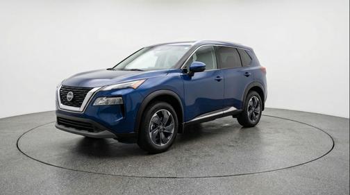 Deep Ocean Blue Pearl 2025 Nissan Rogue SV