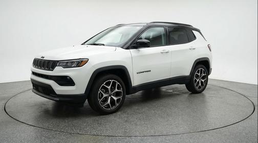 Bright White Clearcoat 2025 Jeep Compass Limited