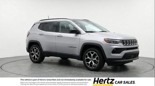 Silver Zynith Metallic Clearcoat 2025 Jeep Compass Limited