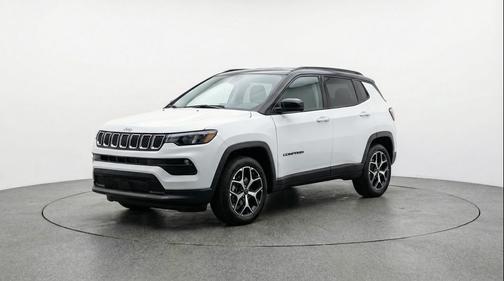 Bright White Clearcoat 2025 Jeep Compass Limited