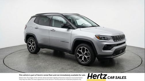 Silver Zynith Metallic Clearcoat 2025 Jeep Compass Limited