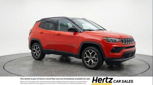 Red Hot Pearlcoat 2025 Jeep Compass Limited