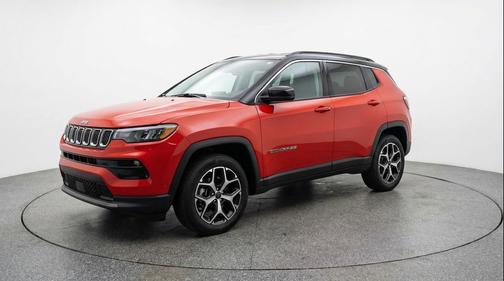 Red Hot Pearlcoat 2025 Jeep Compass Limited
