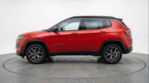 Red Hot Pearlcoat 2025 Jeep Compass Limited