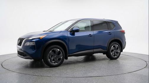 Deep Ocean Blue Pearl 2025 Nissan Rogue SV