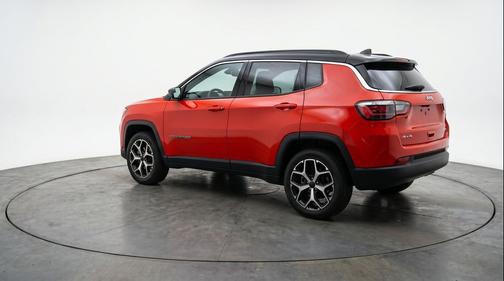 Red Hot Pearlcoat 2025 Jeep Compass Limited