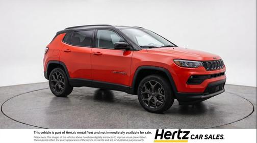 Red Hot Pearlcoat 2025 Jeep Compass Limited