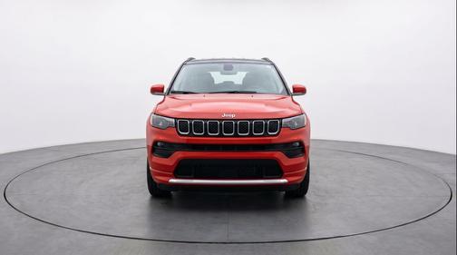 Red Hot Pearlcoat 2025 Jeep Compass Limited
