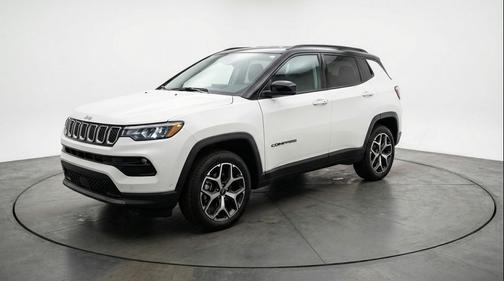 Bright White Clearcoat 2025 Jeep Compass Limited