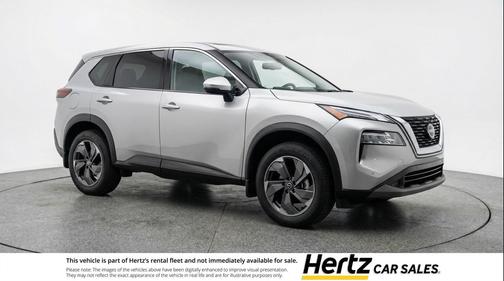 Brilliant Silver Metallic 2025 Nissan Rogue SV