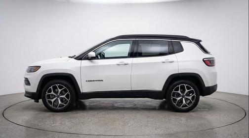 Bright White Clearcoat 2025 Jeep Compass Limited