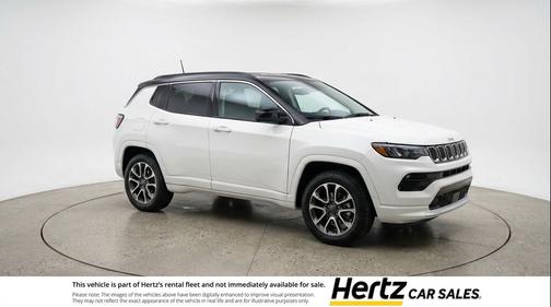 Bright White Clearcoat 2025 Jeep Compass Trailhawk