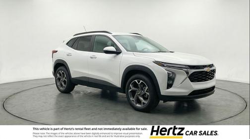 Summit White 2025 Chevrolet Trax LT