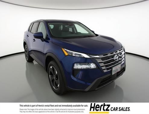 Deep Ocean Blue Pearl 2025 Nissan Rogue SV