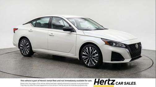 Glacier White 2025 Nissan Altima SV FWD