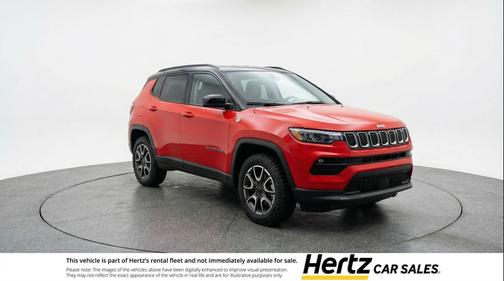 Red Hot Pearlcoat 2025 Jeep Compass Trailhawk