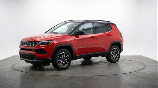 Red Hot Pearlcoat 2025 Jeep Compass Trailhawk