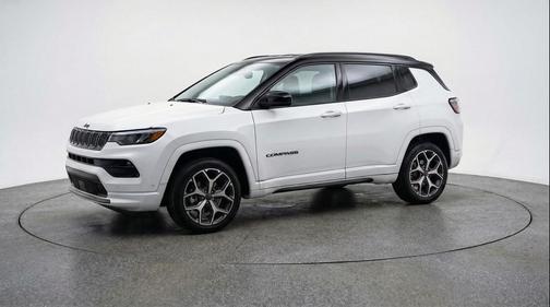 Bright White Clearcoat 2025 Jeep Compass Limited