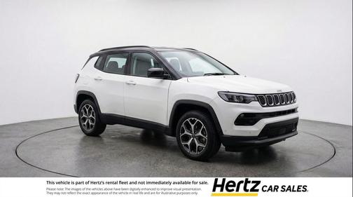 Bright White Clearcoat 2025 Jeep Compass Limited