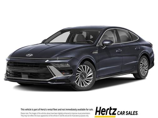 Carbon Blue 2025 Hyundai SONATA Hybrid SE