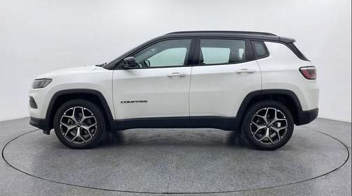 Bright White Clearcoat 2025 Jeep Compass Limited
