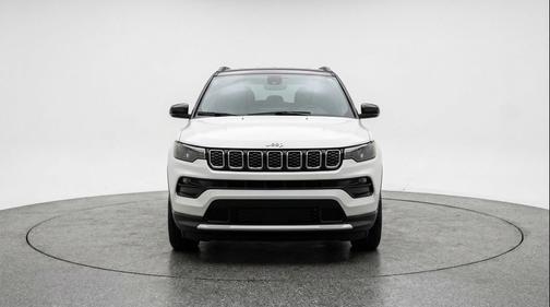 Bright White Clearcoat 2025 Jeep Compass Limited