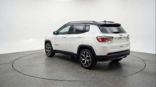 Bright White Clearcoat 2025 Jeep Compass Limited