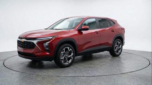 Crimson Metallic 2025 Chevrolet Trax LT