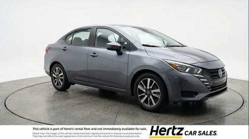 Gun Metallic 2025 Nissan Versa 1.6 SV