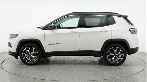 Bright White Clearcoat 2025 Jeep Compass Limited