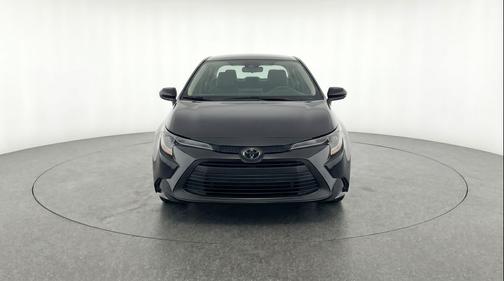 Midnight Black Metallic 2025 Toyota Corolla LE