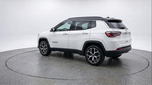 Bright White Clearcoat 2025 Jeep Compass Limited